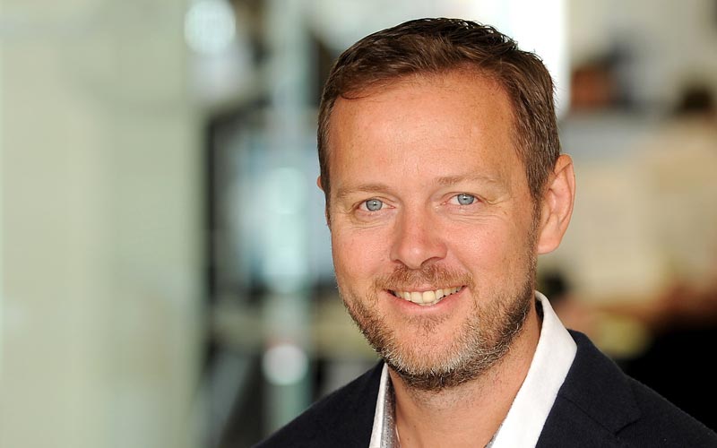 Photo of Ian Rickwood at Henley Investments offices