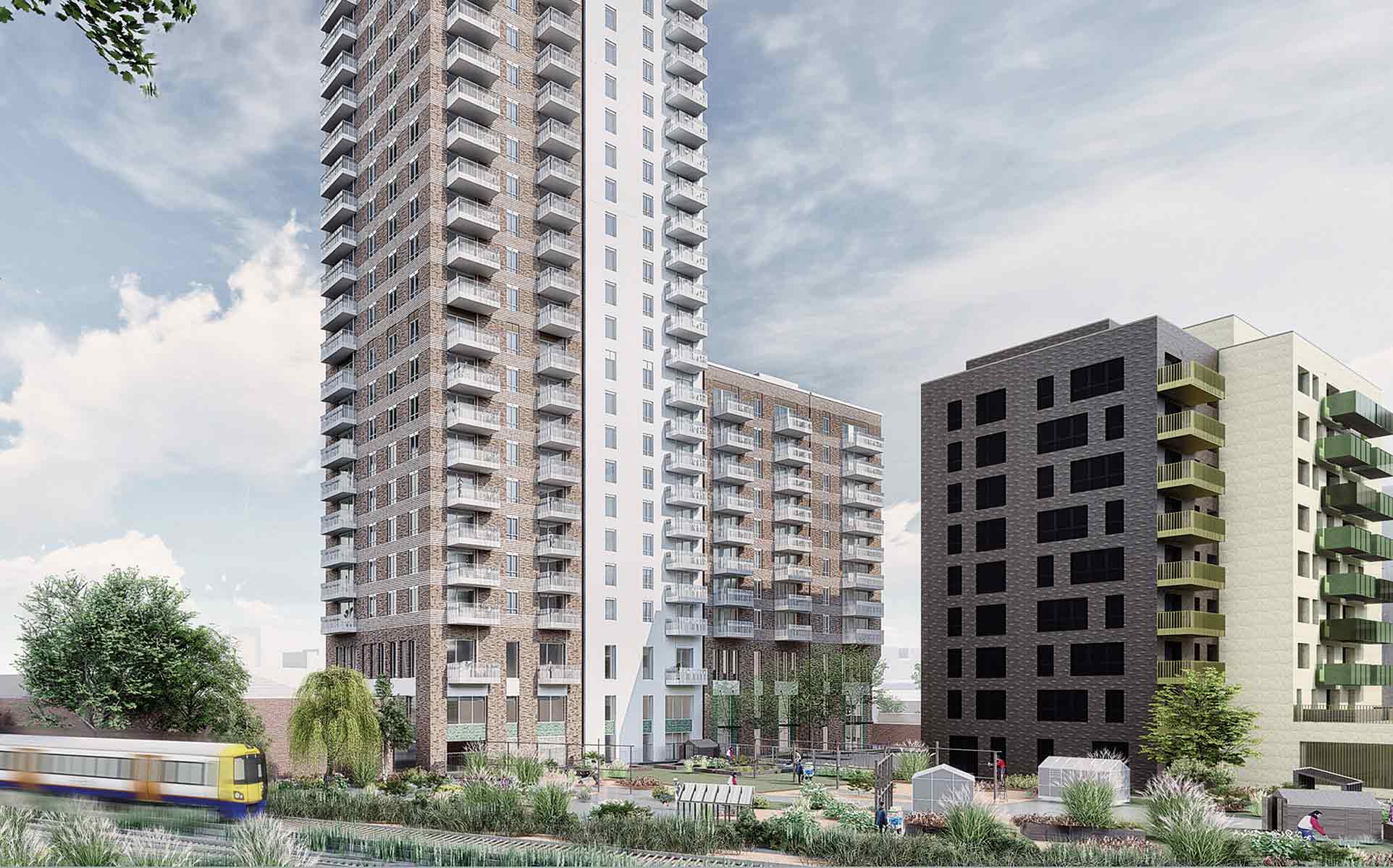 Henley Investments - A Multi Family PRS & BTR Residential Development in Fulham, London UK