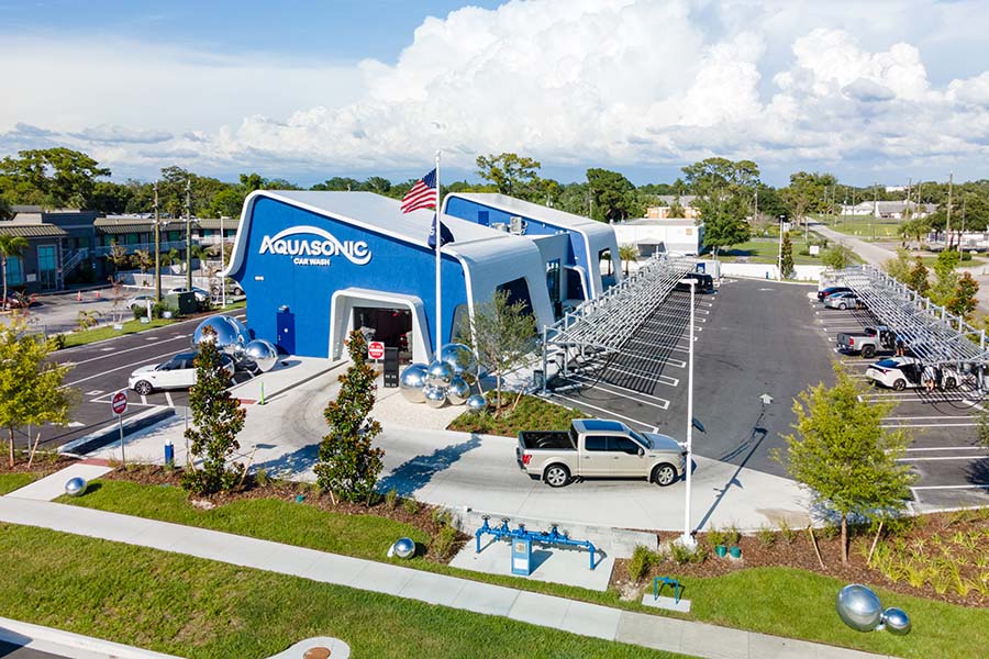 AquaSonic New Port Richey drone image