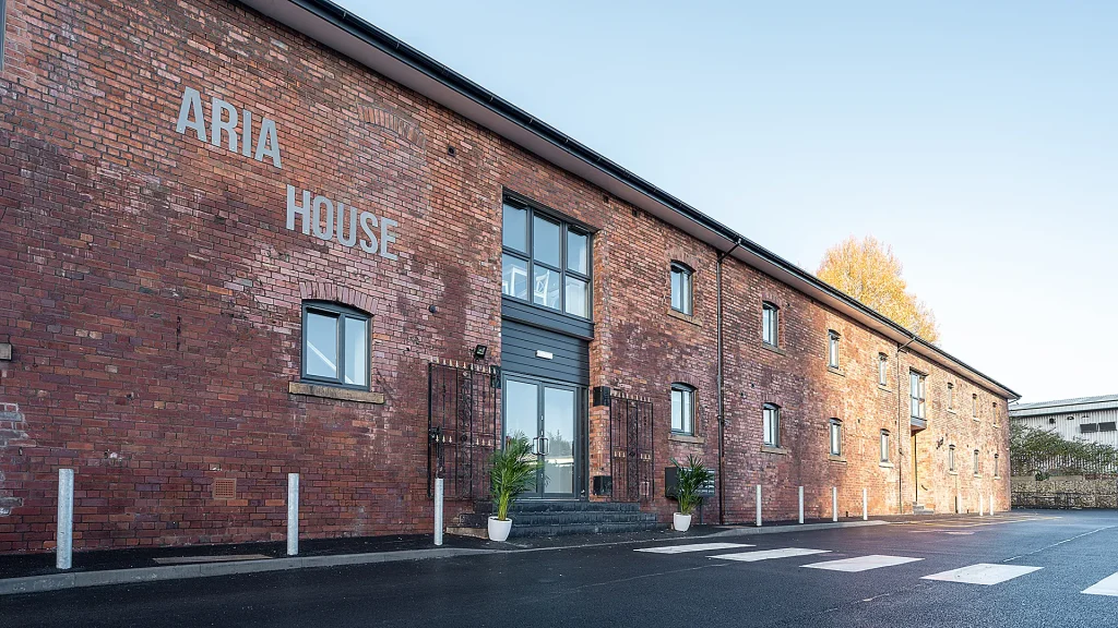 Broadway Salford Aria House Aria House Broadway Salford residential conversion delivered through SIPUT