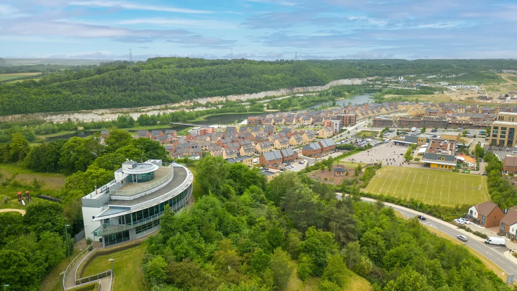 Delivering Lasting Value Completed residential neighbourhood at Whitecliffe within Ebbsfleet Garden City