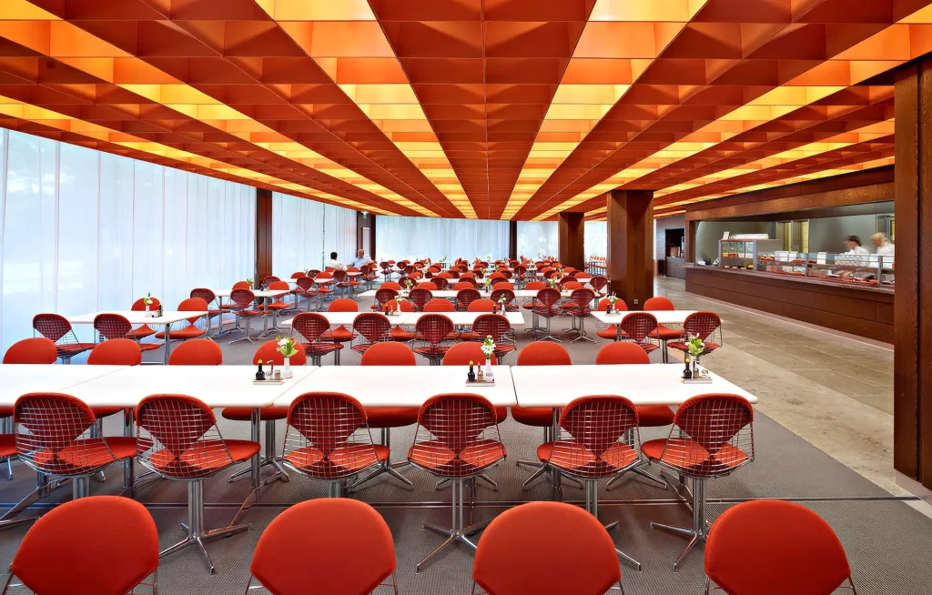 Essen Office Complex Dining Area Large corporate dining and staff restaurant space within Henley's Essen office complex investment
